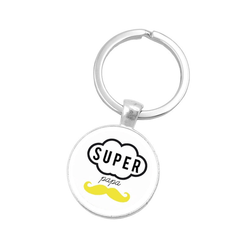 Wholesale Father's Day Zinc Alloy Keychain